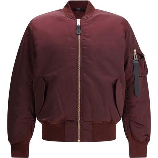 Alpha Industries giacca reversibile ma-1 3m flight - marrone