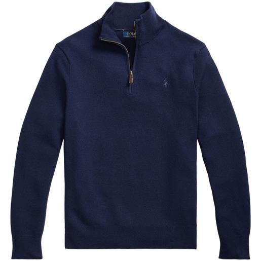 Polo Ralph Lauren maglione con zip - blu