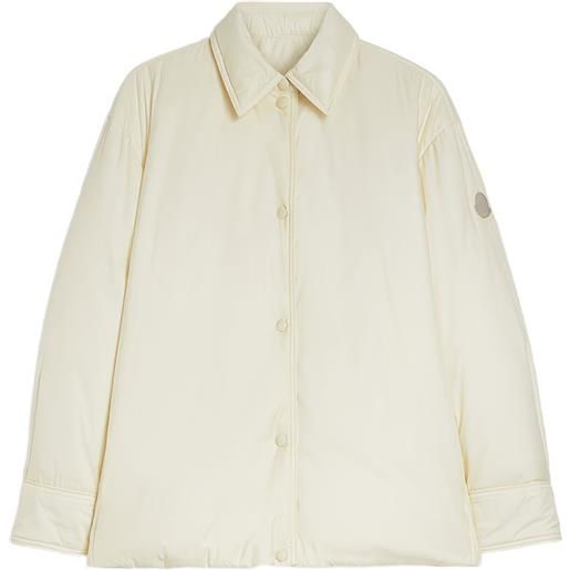 Jil Sander x moncler giacca-camicia imbottita - toni neutri