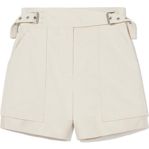3.1 Phillip Lim shorts con fibbia - toni neutri