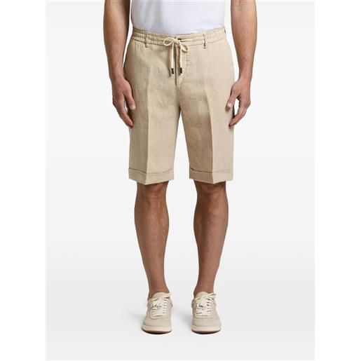 Peserico shorts con coulisse - toni neutri