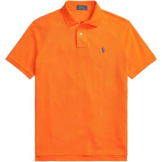 Polo Ralph Lauren polo con logo ricamato - arancione