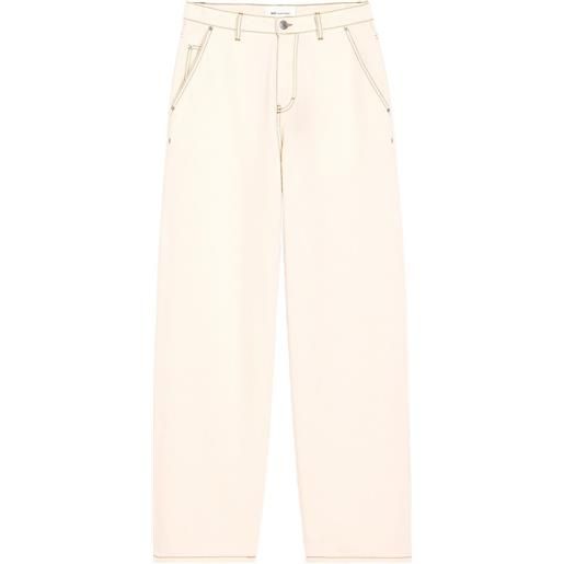 AMI Paris pantaloni a gamba ampia - toni neutri