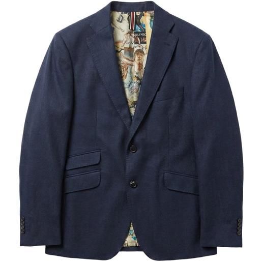 ABSEITS blazer monopetto - blu