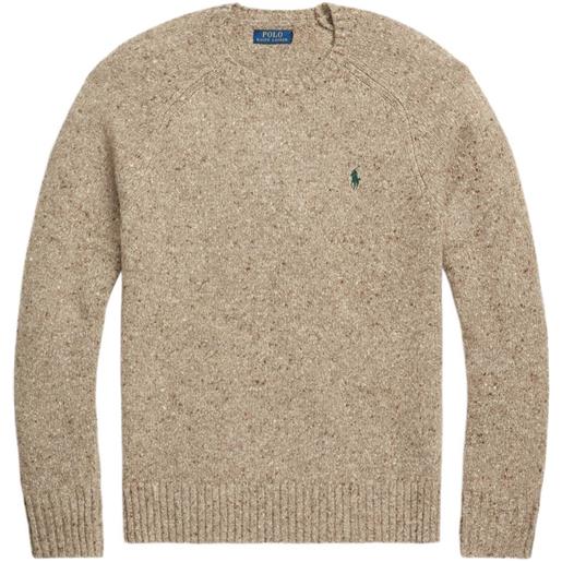 Polo Ralph Lauren maglione con ricamo - toni neutri