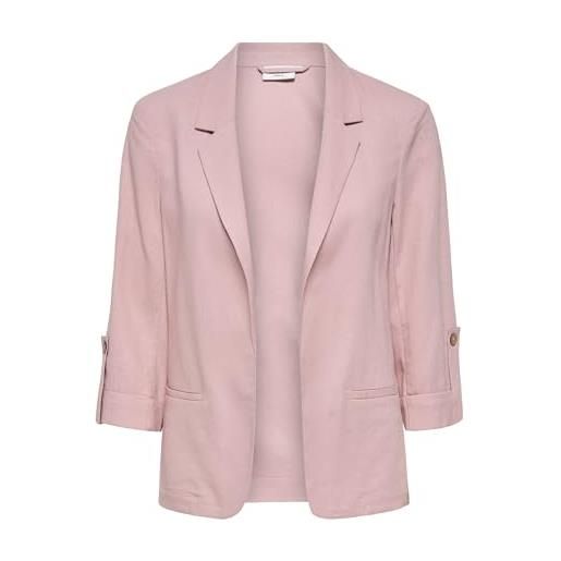 ONLY onlgoa 3/4 unline linen bl blazer cc tlr, lilla burnished, 46 donna