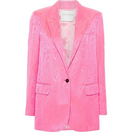 Forte Forte blazer monopetto - rosa