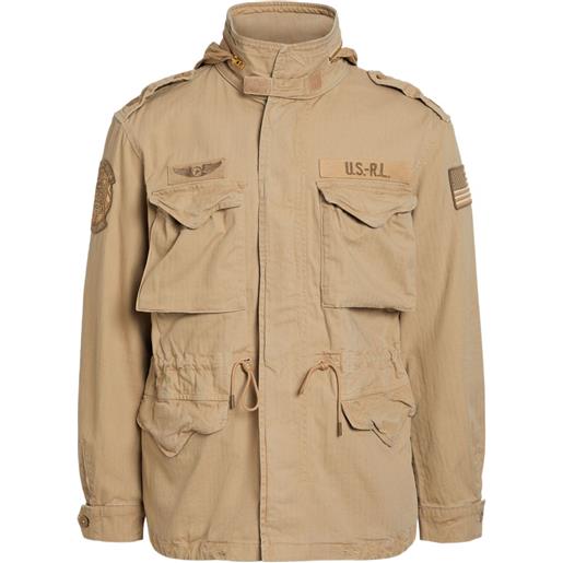 Polo Ralph Lauren giacca con cappuccio - toni neutri