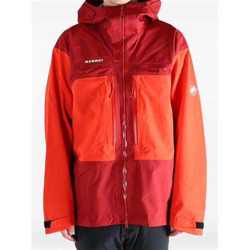 Mammut giacca con design color-block - rosso