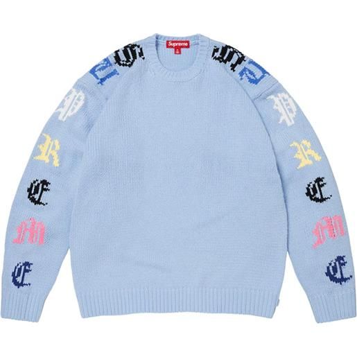 Supreme maglione old english - blu