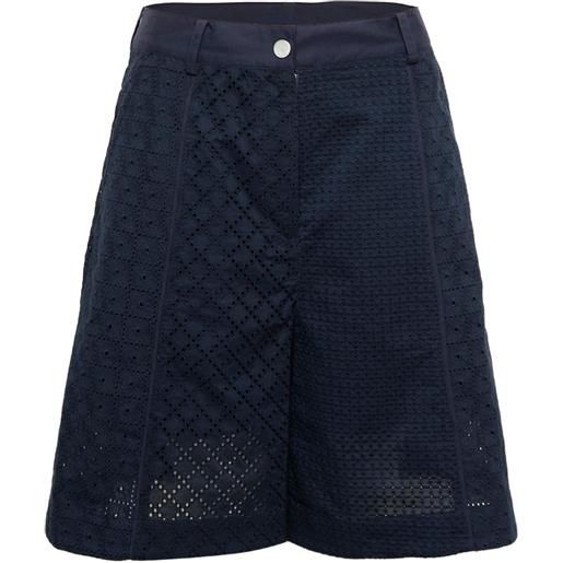 3.1 Phillip Lim bermuda in pizzo sangallo - blu