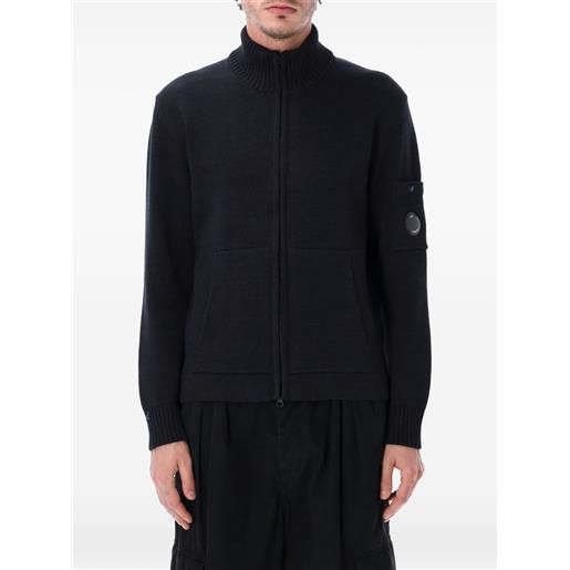 C.P. Company cardigan con zip - blu