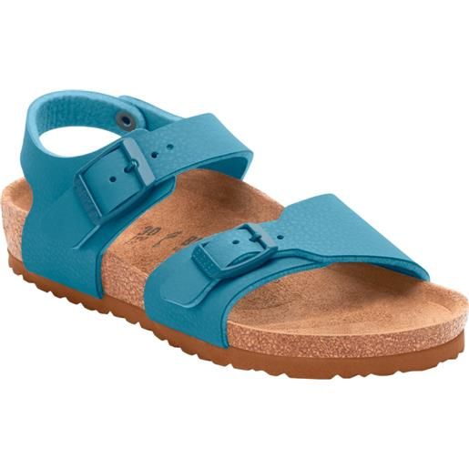 BIRKENSTOCK new york kids desert soil blue beige, sandali bambino