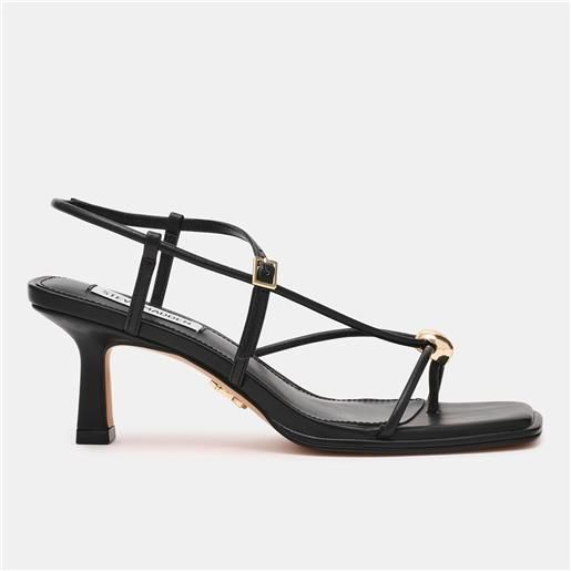 Steve Madden sandali infradito con cinturini e tacco 7 cm