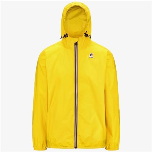 K-WAY giacca a vento K-WAY unisex le vrai 4.0 claude giallo