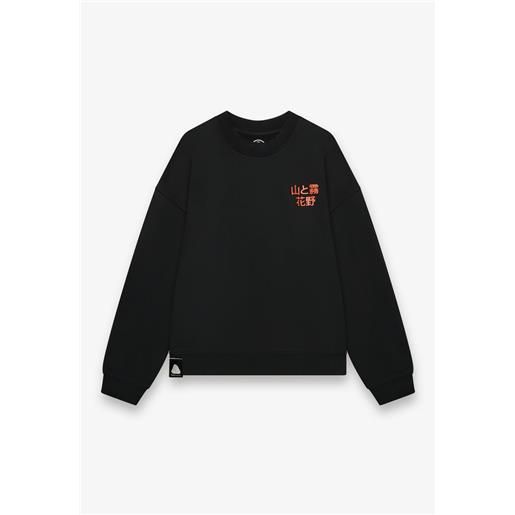 Flower Mountain felpa Flower Mountain unisex bakin-bis nero