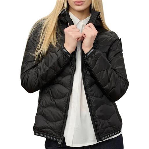 BLAUER piumino con cappuccio camelia - 26sbldc03169 - nero