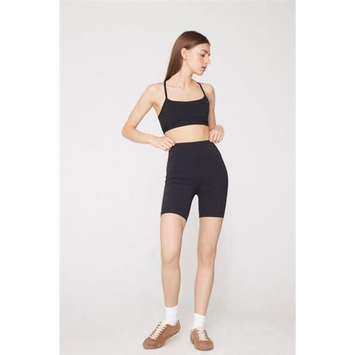 Tezenis pantaloncini ciclista sport donna nero