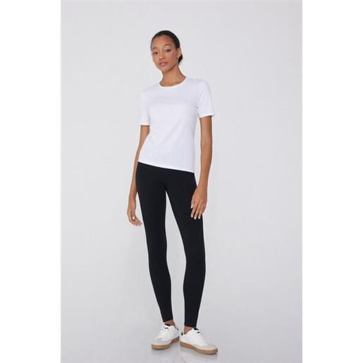 Tezenis leggings termici in cotone donna nero