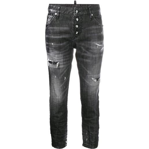 DSQUARED2 jeans crop cool girl - nero