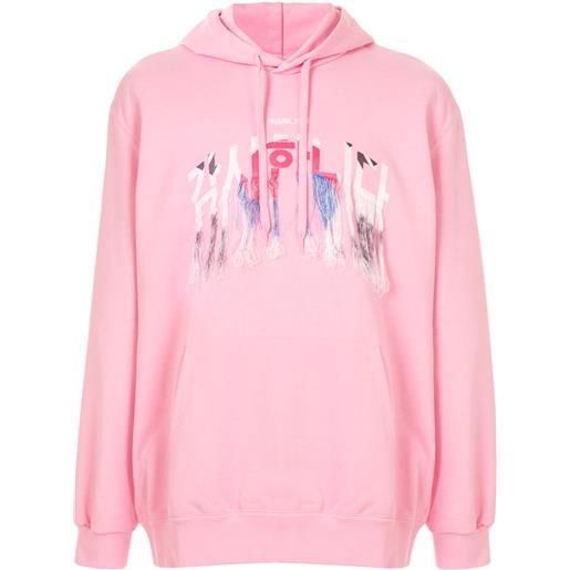 Doublet felpa con cappuccio - rosa