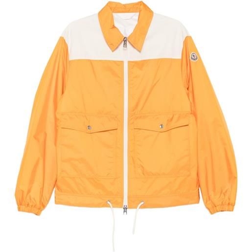 Moncler giacca con design color-block - giallo