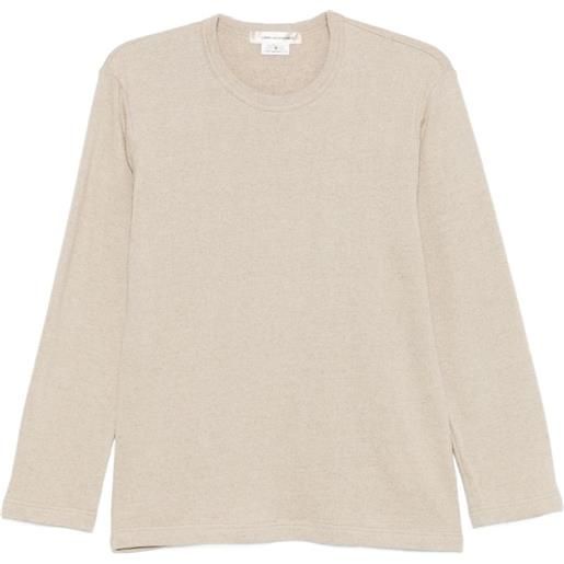 Comme Des Garçons t-shirt a maniche lunghe - toni neutri