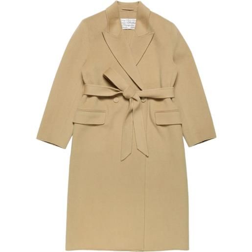 Acne Studios cappotto doppiopetto con cintura - toni neutri