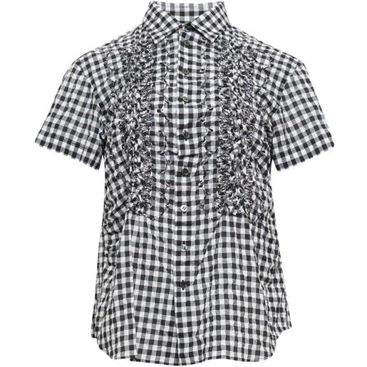 TAO blusa a quadretti - nero