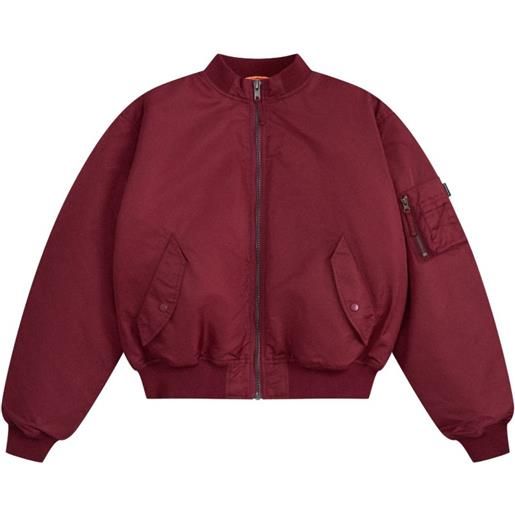 GOSHA RUBCHINSKIY bomber con tasche - rosso