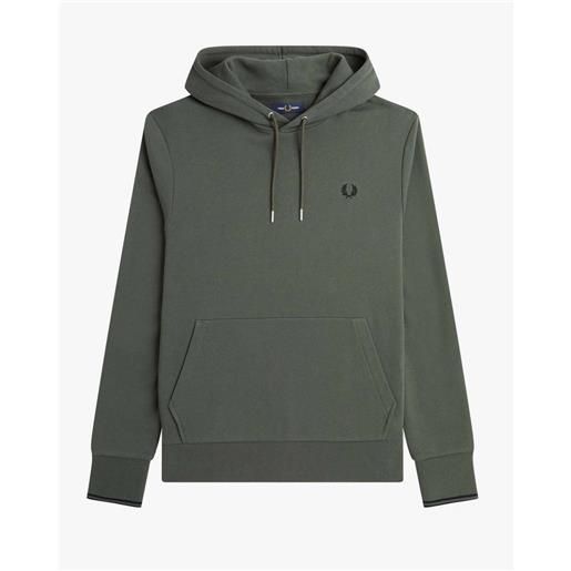 Fred Perry felpa con cappuccio Fred Perry verde