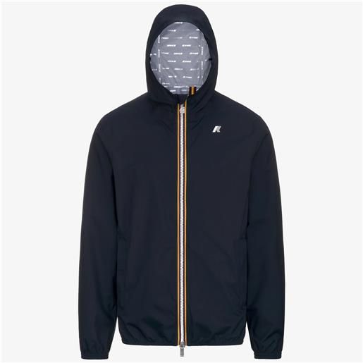 K-WAY giacca k-way jack stretch dot k5127qw blu