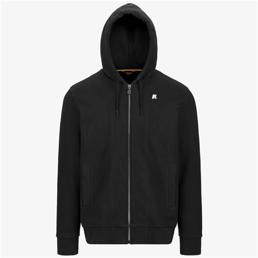 K-WAY felpa k-way anthony k8133iw nero