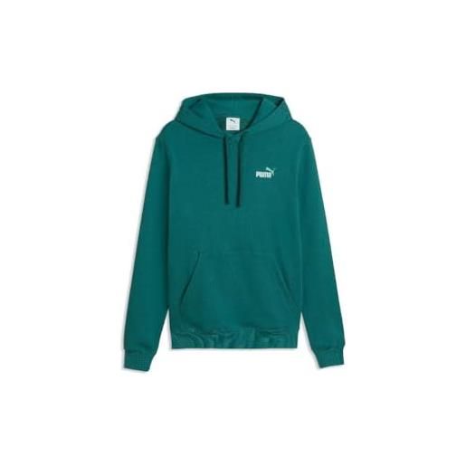 Puma ess 2 color small no. 1 logo felpa con cappuccio tr