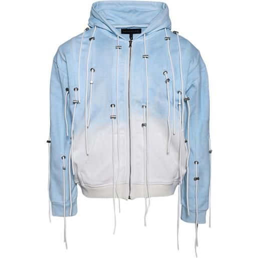 Who Decides War giacca con cappuccio - blu