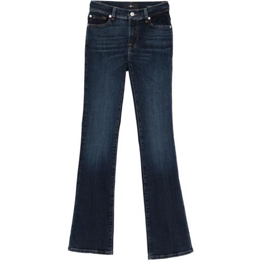 7 For All Mankind jeans svasati slim illusion - blu