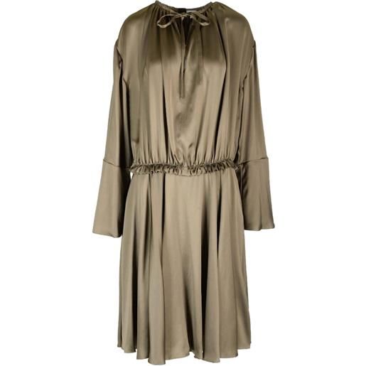 LOEWE abito con ruches - verde