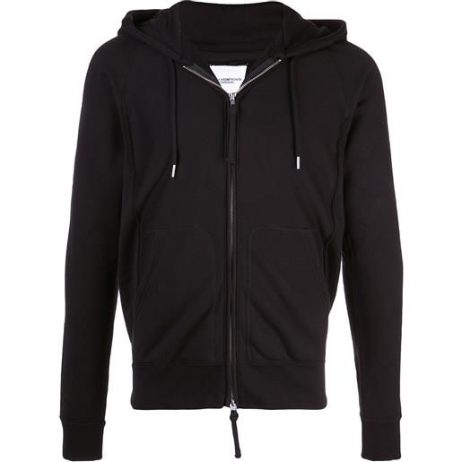 Takahiromiyashita The Soloist felpa con zip - nero