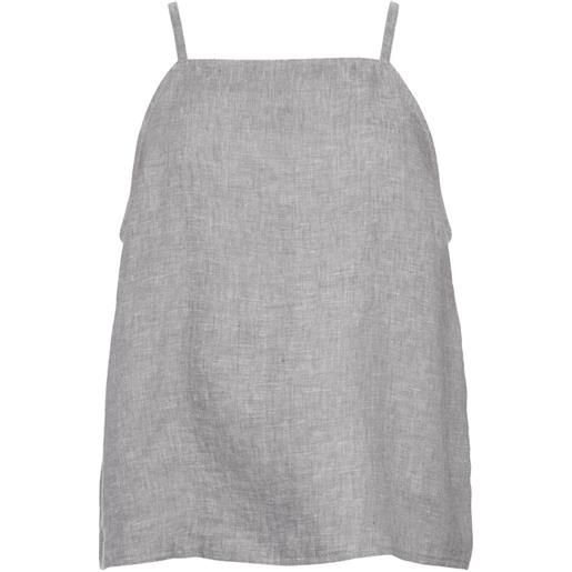 ERES top gentille con scollo quadrato - grigio