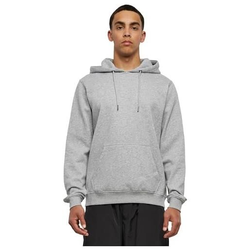 Urban classics felpa con cappuccio da uomo, manica lunga, felpa unisex urban style, cappuccio con coulisse, tasca frontale, taglie s - 5xl