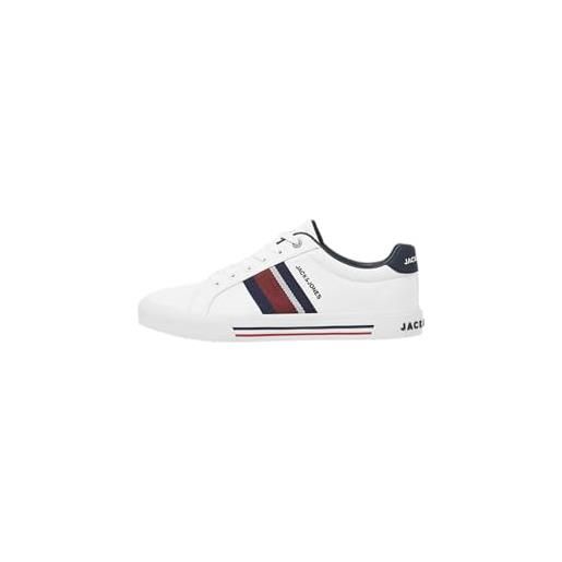 JACK & JONES uomo jfwgorgon canvas sn, bianco, 40 eu