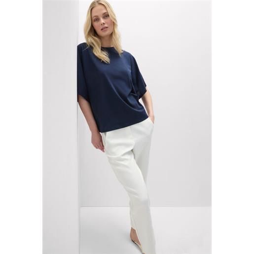Intimissimi maglia manica corta a kimono in cotone ultrafresh blu