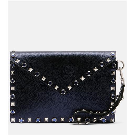 Valentino Garavani bustina rockstud medium in pelle