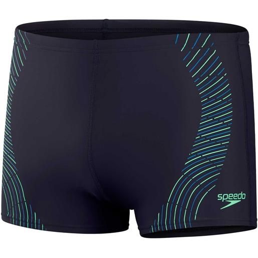 SPEEDO costume short duo logo print