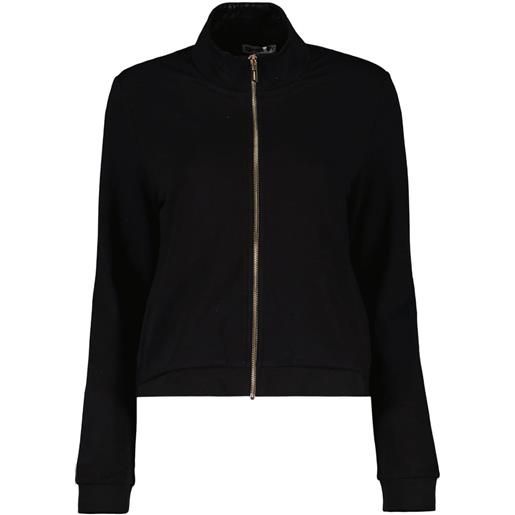 FREDDY felpa full zip inserti leopardati donna