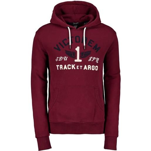 SUPERDRY felpa con cappuccio vintage applique