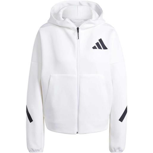 ADIDAS felpa full zip con cappuccio z. N. E. Donna