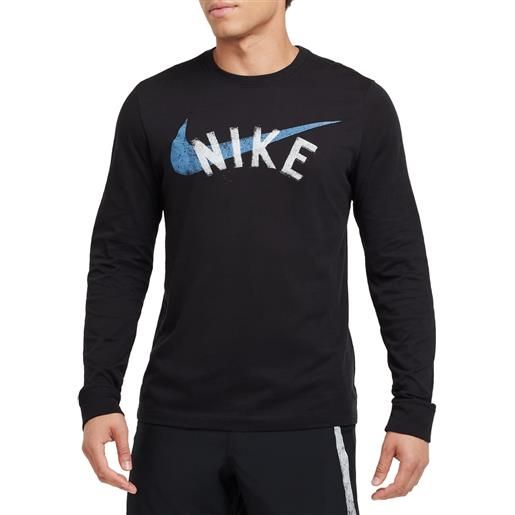 NIKE maglia manica lunga dri-fit swoosh