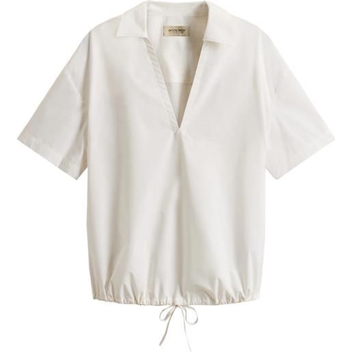 WOOLRICH blusa in popline donna