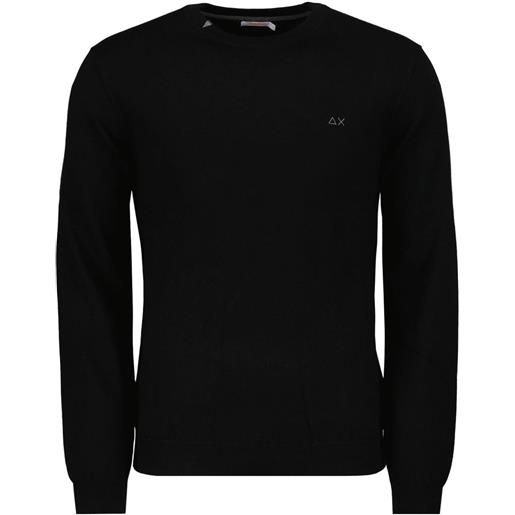 SUN 68 maglione girocollo in cotone e lana